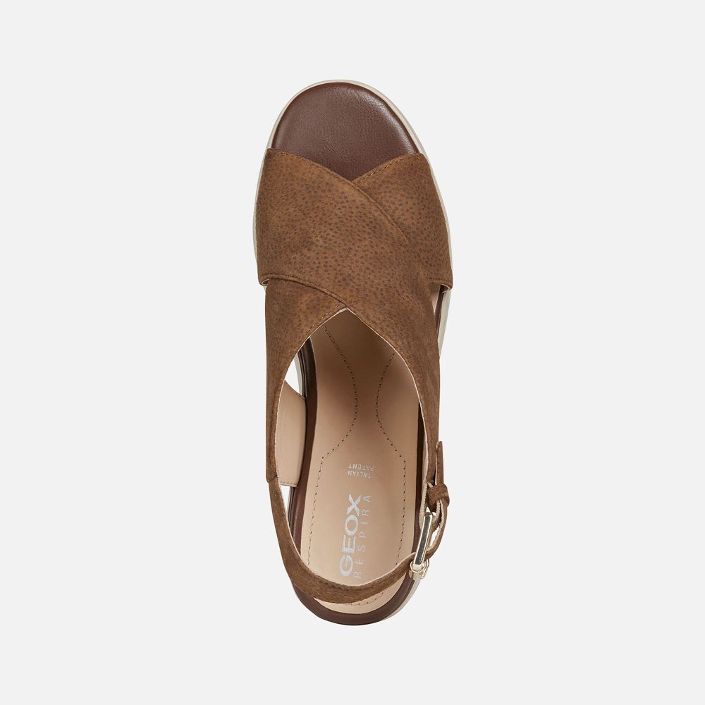 Sandalias Geox Senhora Marrom - Pisa - TOLBS0247